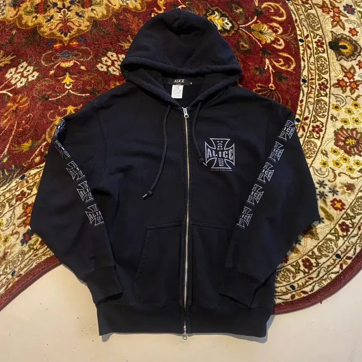 [BUNJANG] Alice Hollywood Zip-Up Hoodie / 엘리스 할리우드 alice hollywood 집업 후드