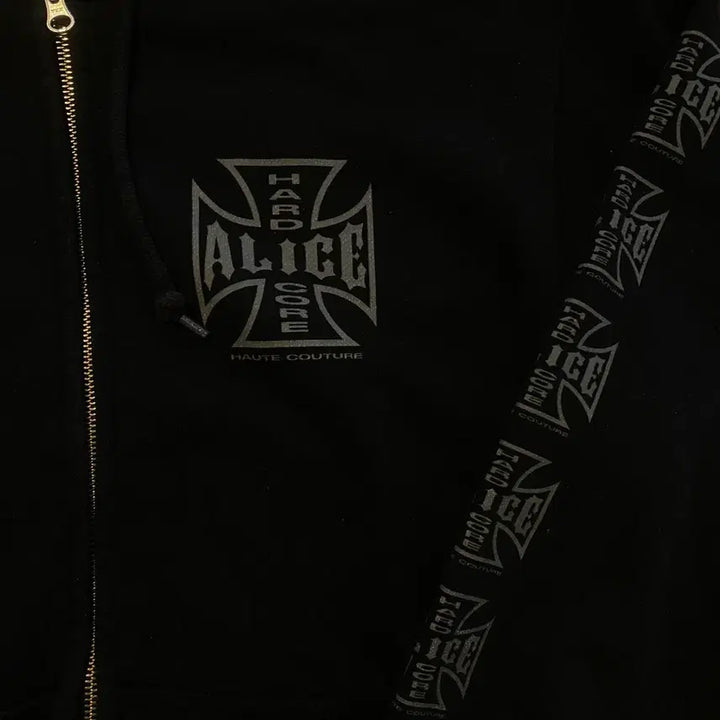 [BUNJANG] Alice Hollywood Zip-Up Hoodie / 엘리스 할리우드 alice hollywood 집업 후드