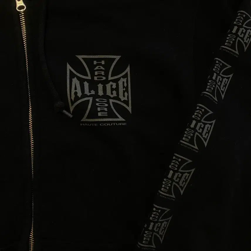 [BUNJANG] Alice Hollywood Zip-Up Hoodie / 엘리스 할리우드 alice hollywood 집업 후드
