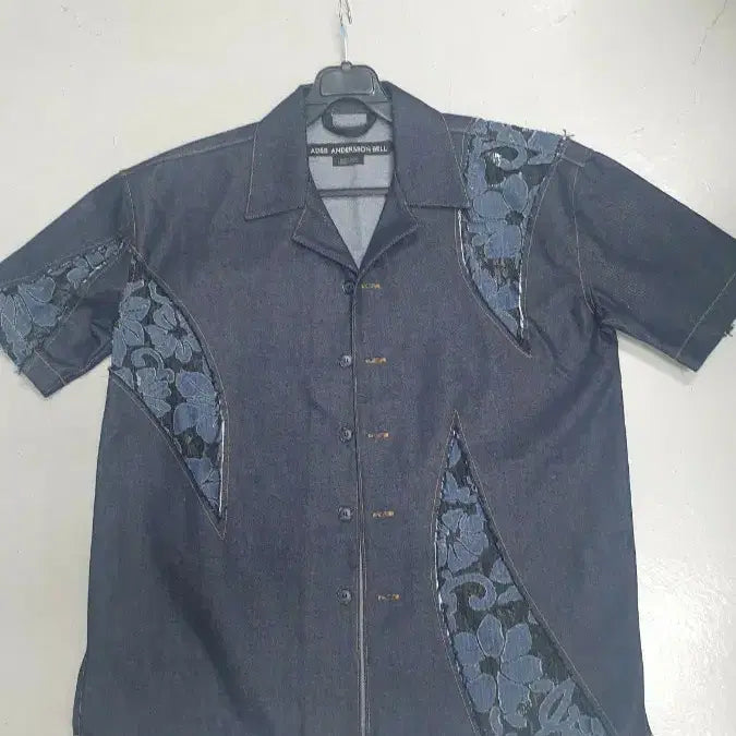[BUNJANG] Andersson Bell Patchwork Denim Shirt / Andersson Bell 패치워크 데님 셔츠S