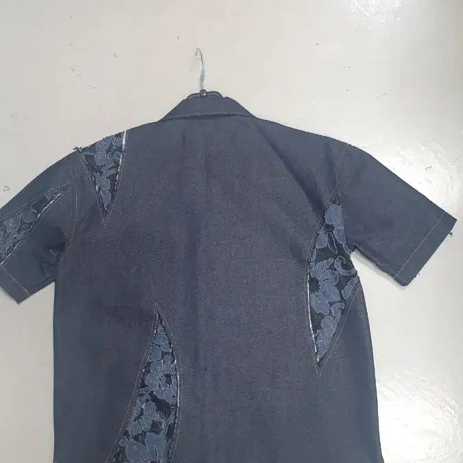 [BUNJANG] Andersson Bell Patchwork Denim Shirt / Andersson Bell 패치워크 데님 셔츠S