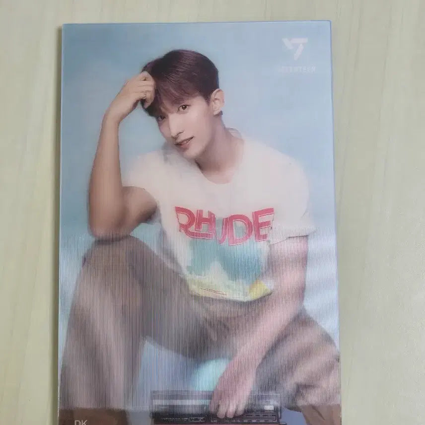[BUNJANG] Seventeen DK Hologram Card &amp; Photocard Set / 세븐틴 DK 도겸 홀로그램카드 &amp; 포토카드