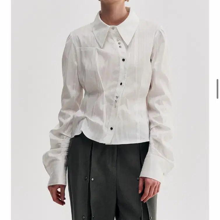 [BUNJANG] Jisoo Brand Shirt Size M / 킴지수 셔츠