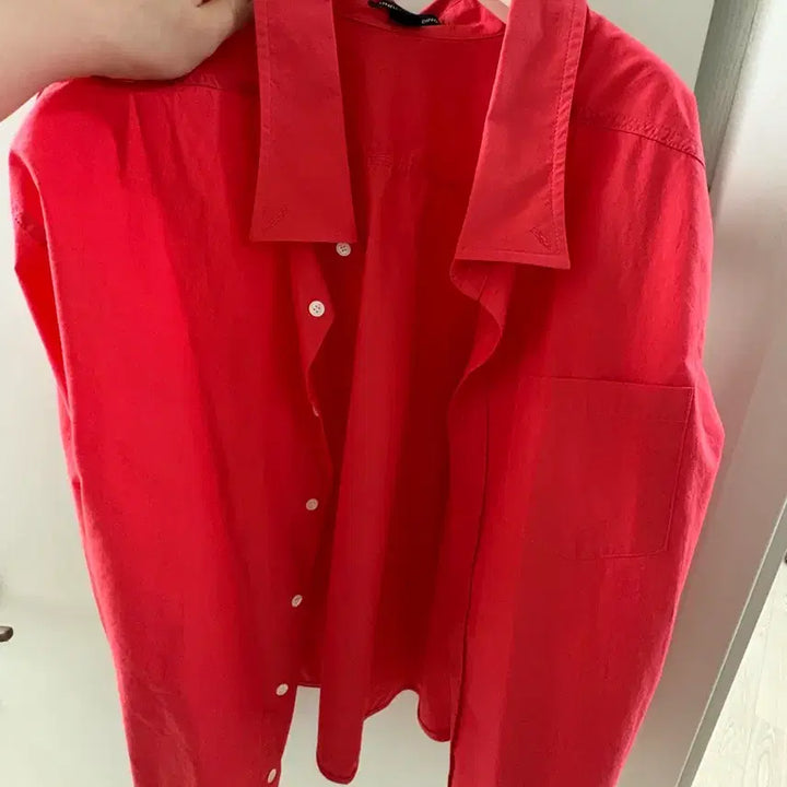 [BUNJANG] Understanding Shirt Red Color / 언더스탠딩 셔츠 레드컬러