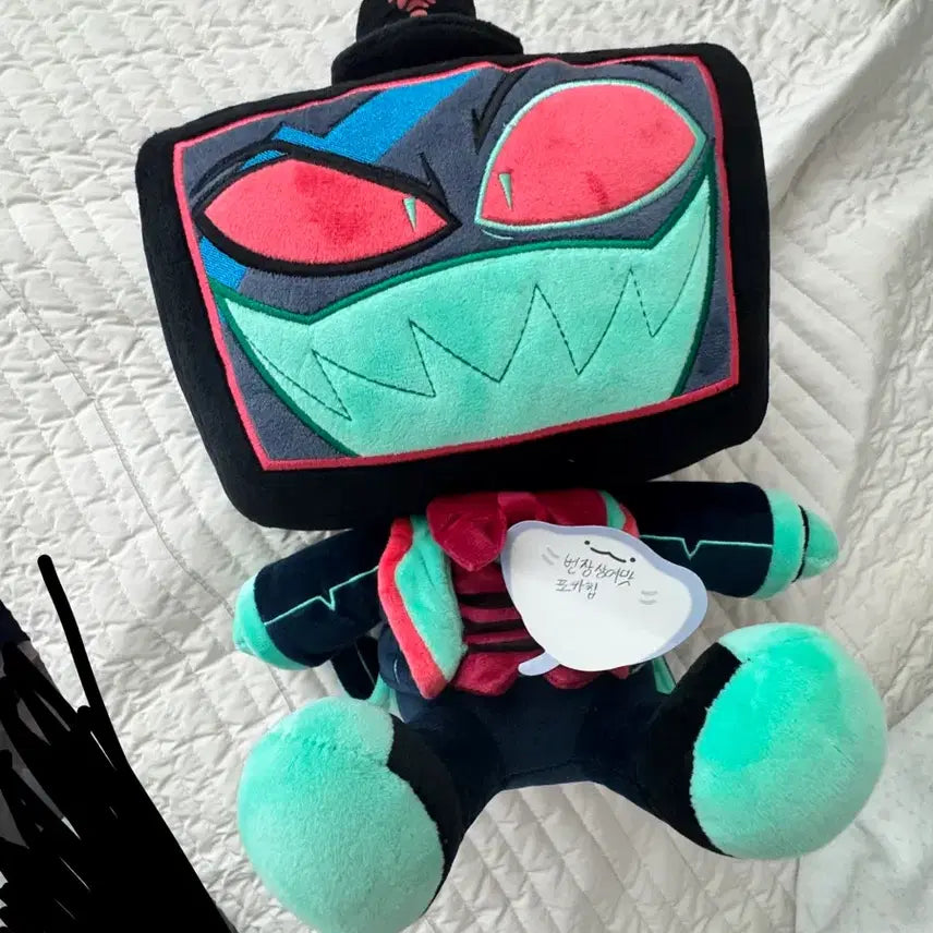 [BUNJANG] Hazbin Hotel Vox Plush Doll / 해즈빈 호텔 복스 유투즈 인형 판매 급처