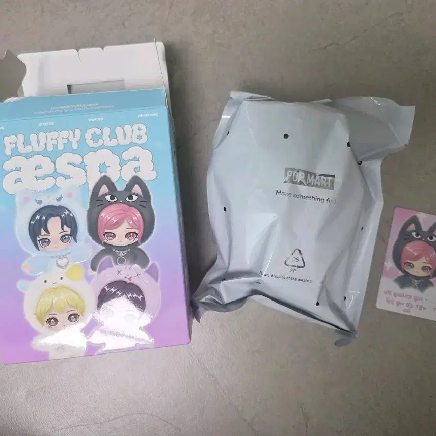 [BUNJANG] aespa Giselle POP MART Plush Doll Jebulnyangi / 에스파 지젤 팝마트 인형 젤블냥이 당일 발송
