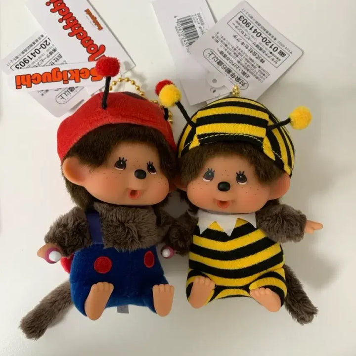 [BUNJANG] Monchhichi Ladybug Bebichhichi / 꿀벌 무당벌레 몬치치 베비치치