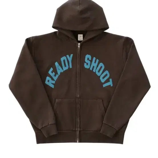 [BUNJANG] Collect Pieces Ready Shoot Zip-Up Hoodie L Brown / 컬렉트피시스 레디숏 집업후드 L 새상품