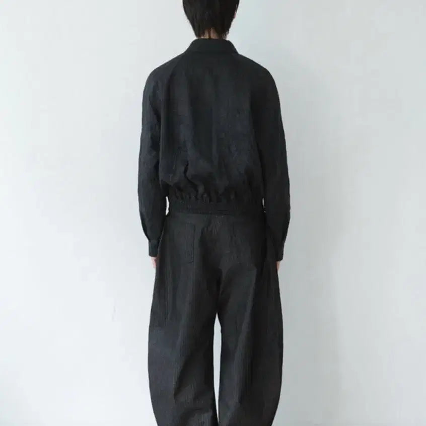 [BUNJANG] DOJINOI Herringbone Curved Stripe Denim M / DOJINOI 도지노이 헤링본 커브드 스트라이프 데님 M
