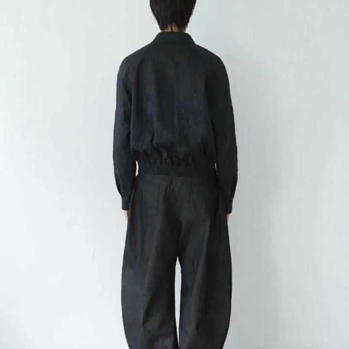 [BUNJANG] DOJINOI Herringbone Curved Stripe Denim M / DOJINOI 도지노이 헤링본 커브드 스트라이프 데님 M