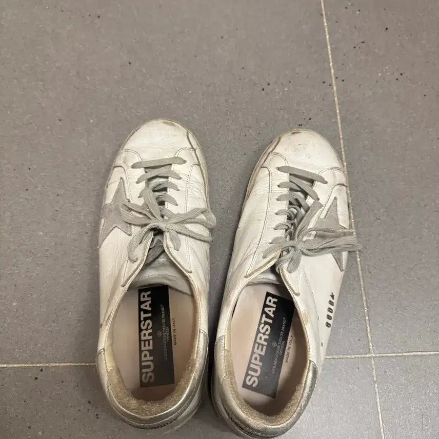 [BUNJANG] Golden Goose Silver Tab Sneakers Size 42 / 골든구스 실버탭 270 42