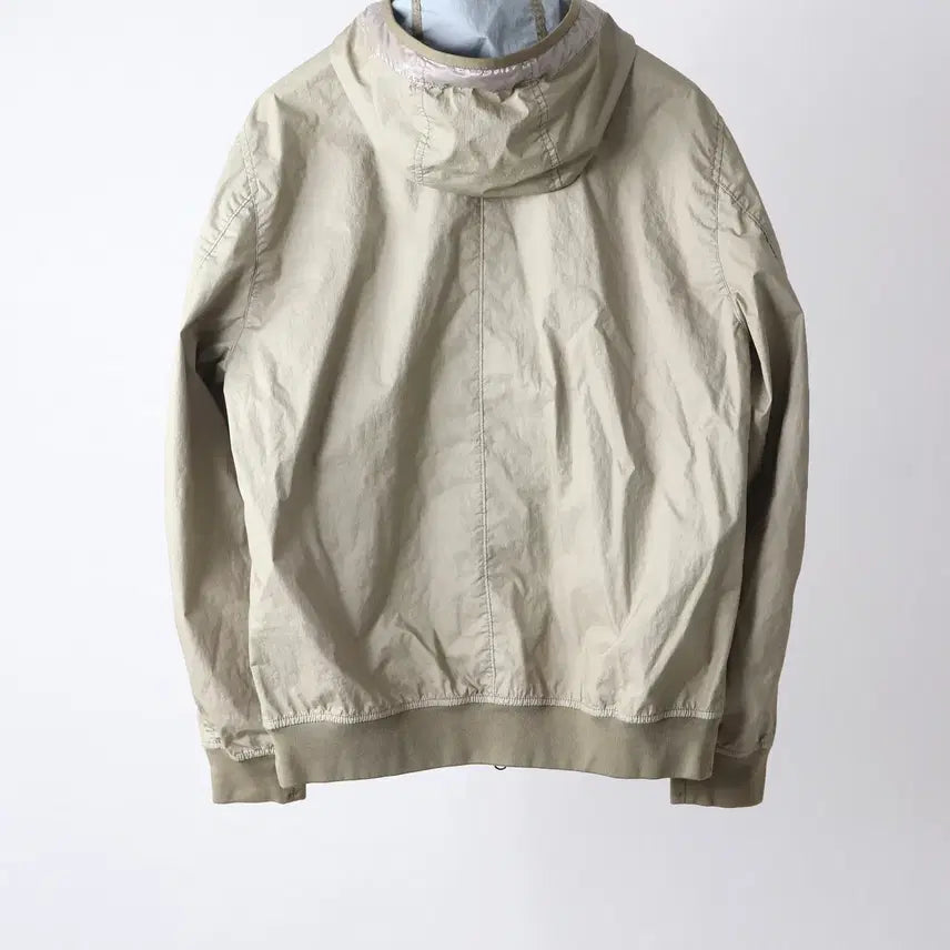 [BUNJANG] Stone Island Membrana Hooded Windbreaker Sand Beige / 스톤아일랜드 멤브라나 후드 바람막이 샌드베이지 M팝니다.
