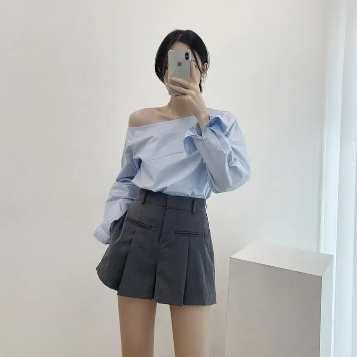 [BUNJANG] Pleated Short Pants / 플리츠 숏팬츠