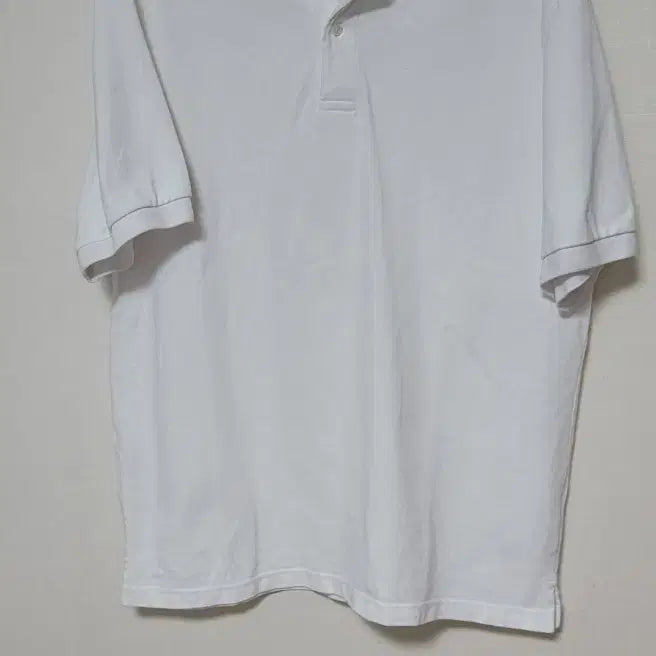 [BUNJANG] Musinsa Standard White Short Sleeve Polo T-Shirt L / [새상품]무신사 스탠다드 화이트 반팔 카라티 L