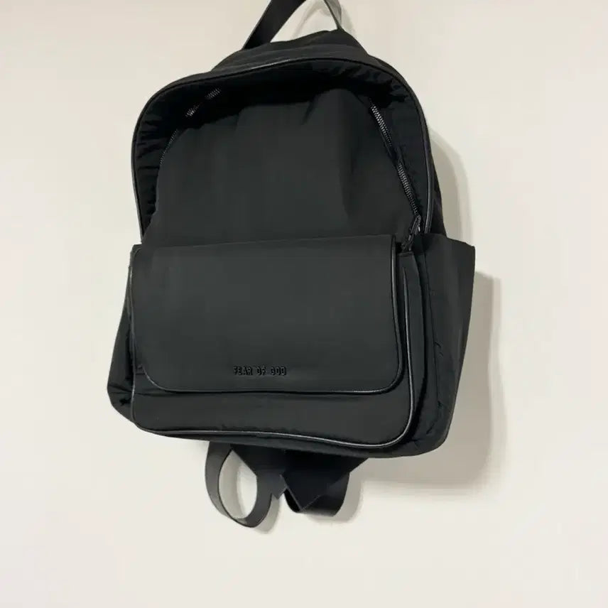 [BUNJANG] Fear of God Nylon Black Backpack / 피어오브갓 나일론 블랙 백팩