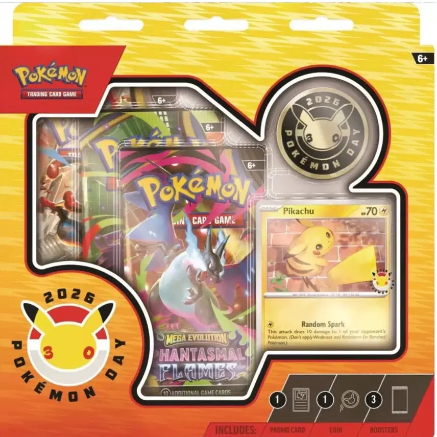 [BUNJANG] Pokemon TCG 30th Anniversary Pikachu Card Set (USA Edition) / PTCG 포켓몬스터 30주년 피카츄카드세트 Pokemon Day 미국판