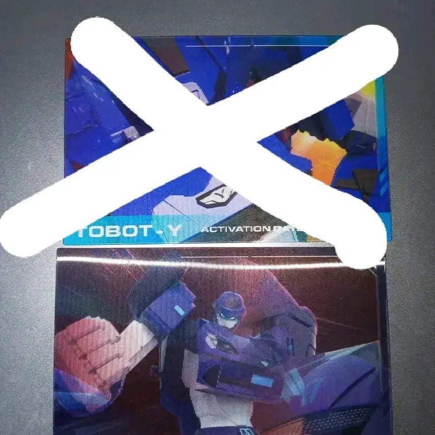 [BUNJANG] Tobot Pop-up Dopamine Universe Lenticular Card A / 또봇팝업 또파민유니버스 렌티큘러 카드 판매