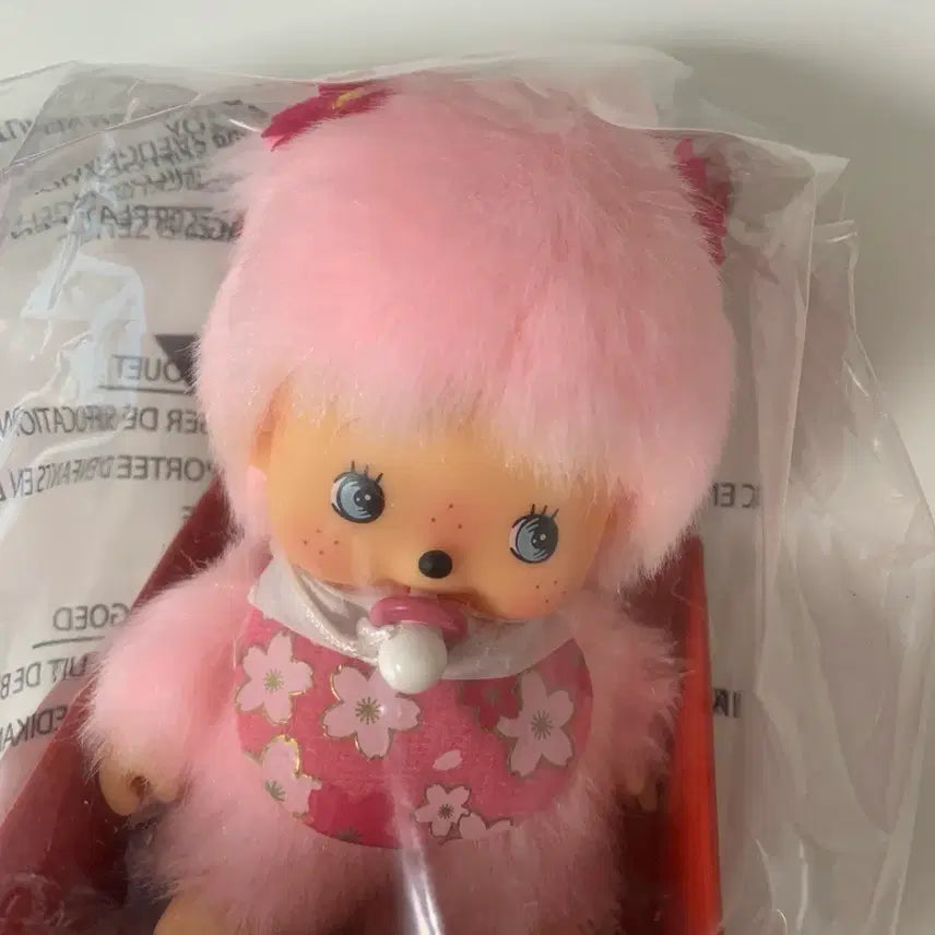 [BUNJANG] Sakura Baby Monchhichi Pink Monchhichi / 사쿠라 베비치치 벚꽃 몬치치 핑크몬치치