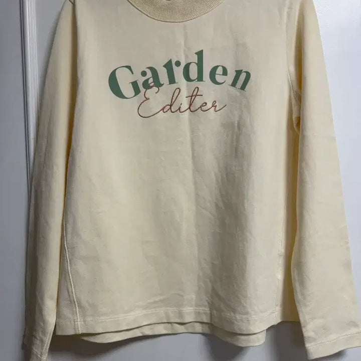 [BUNJANG] SJSJ Garden Editor Long Sleeve Sweatshirt / 한섬)SJSJ 가든에디터  긴팔 맨투맨