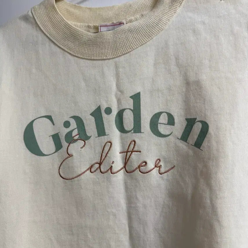 [BUNJANG] SJSJ Garden Editor Long Sleeve Sweatshirt / 한섬)SJSJ 가든에디터  긴팔 맨투맨