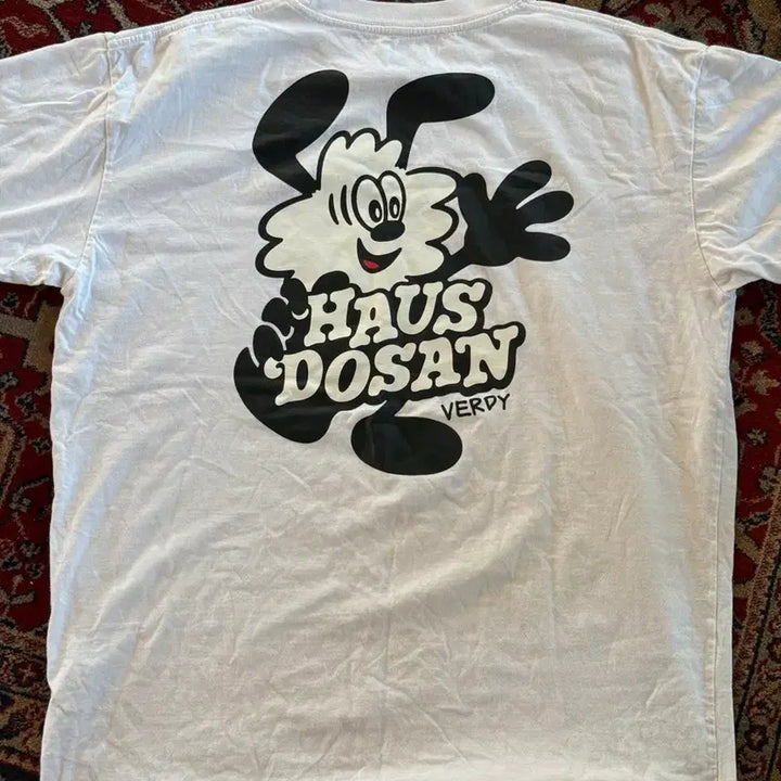 [BUNJANG] Verdy x House Dosan Collaboration Graphic T-Shirt / 베르디 X 하우스도산 콜라보 티