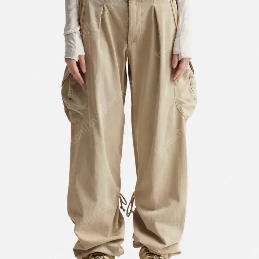 [BUNJANG] Hyeinseo Washed Cargo Pants 3 / 혜인서 워시드 카고 3