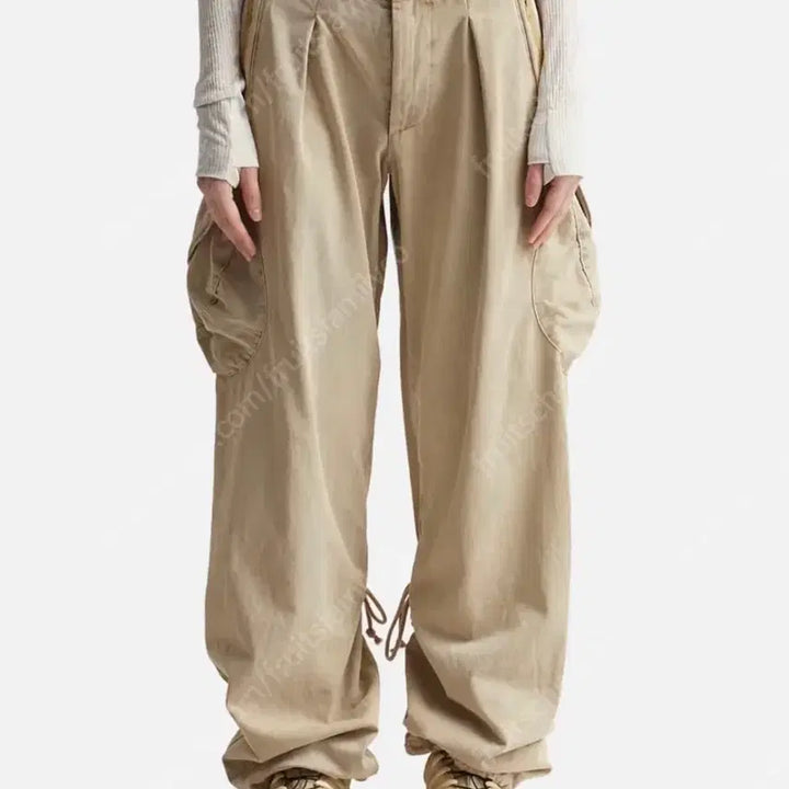 [BUNJANG] Hyeinseo Washed Cargo Pants 3 / 혜인서 워시드 카고 3