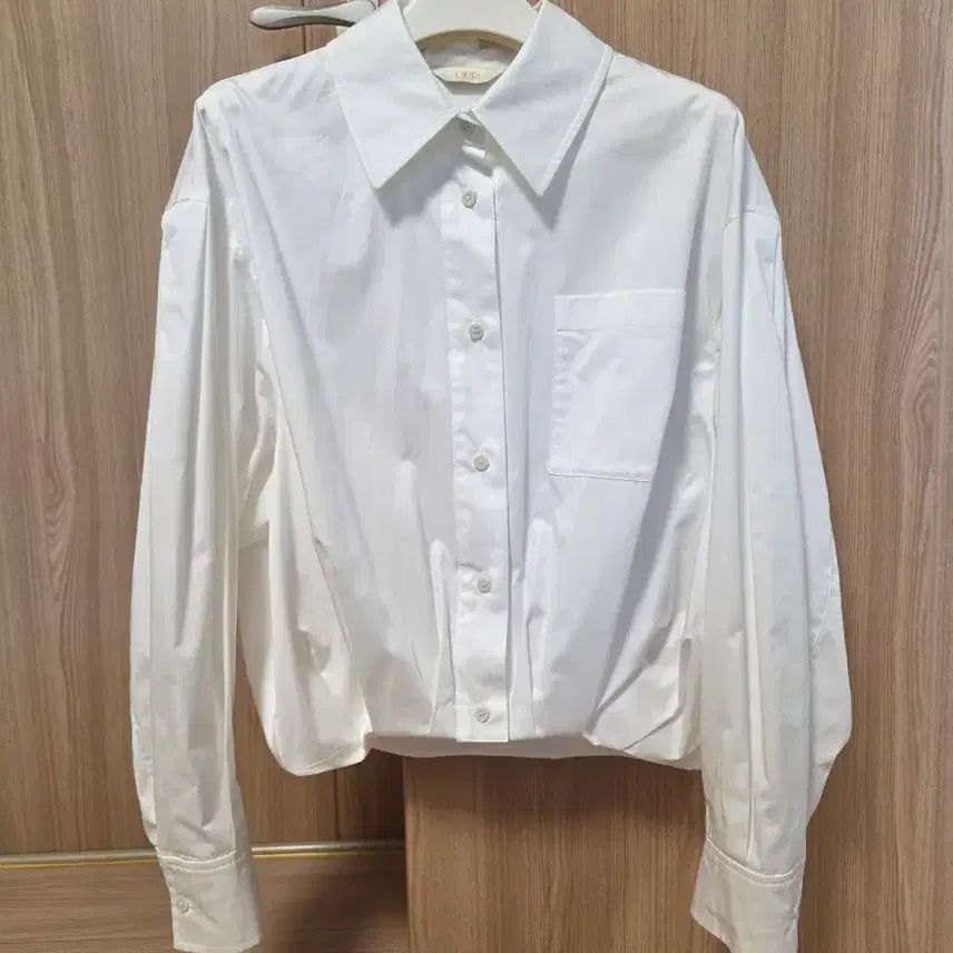 [BUNJANG] ORR Cropped Shirt White M / (무배)ORR  오르 크롭셔츠  화이트 M