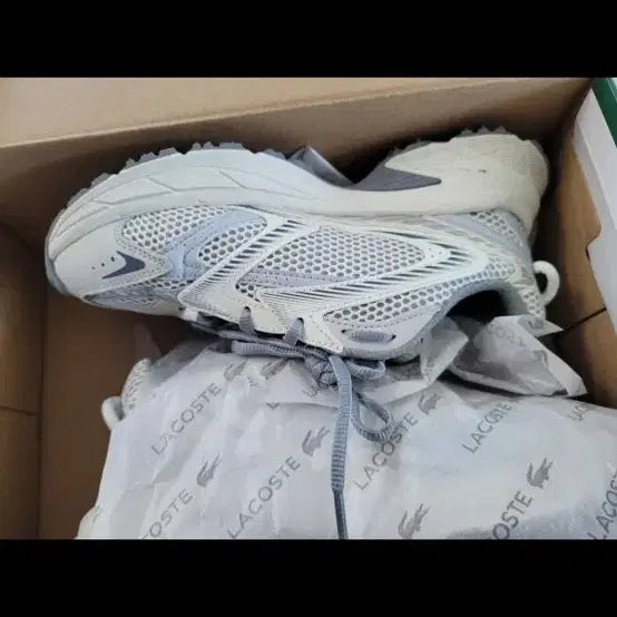 [BUNJANG] Lacoste Sneakers (230mm) / 라코스테 운동화 230mm 거의 새상품 추천 240