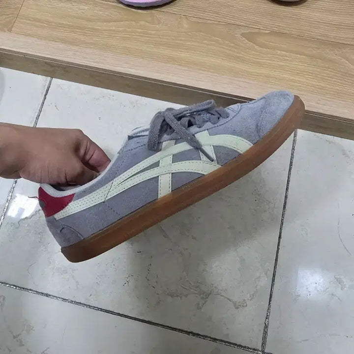 [BUNJANG] Onitsuka Tiger Tokuten Grey Shoes / 오니츠카카이거 토쿠텐 그레이 275