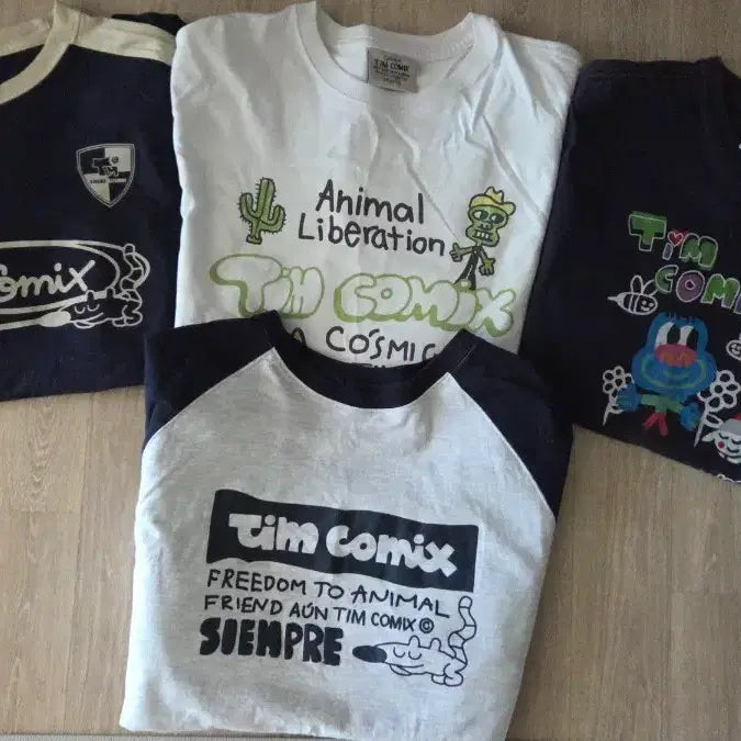 [BUNJANG] Team Comics Raglan T-Shirt / 팀코믹스 반팔 나그랑 긴팔 롱슬리브