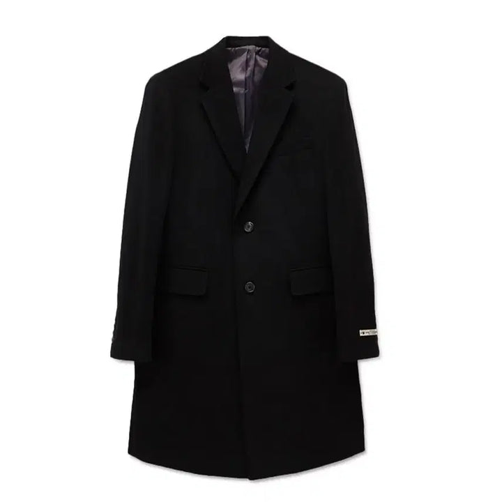 [BUNJANG] STCO 100% Cashmere Long Coat Black Size 95 / STCO 블랙 100% 캐시미어 롱코트 95