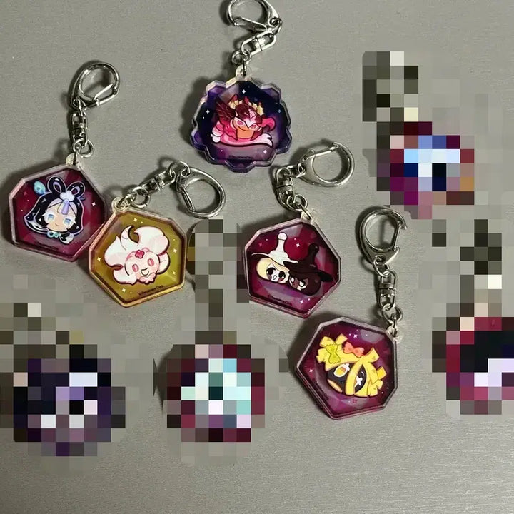 [BUNJANG] Cookie Run Kingdom Soul Stone Keychain / 쿠키런 킹덤 쿠킹덤 홀리베리 등 영혼석 키링