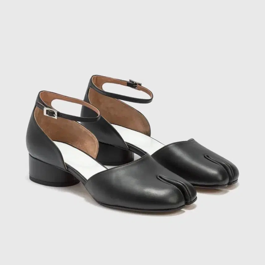 [BUNJANG] Maison Margiela Tabi Ankle Strap Shoes Black 37 / 메종마르지엘라 타비 앵클 스트랩 슈즈 블랙 37