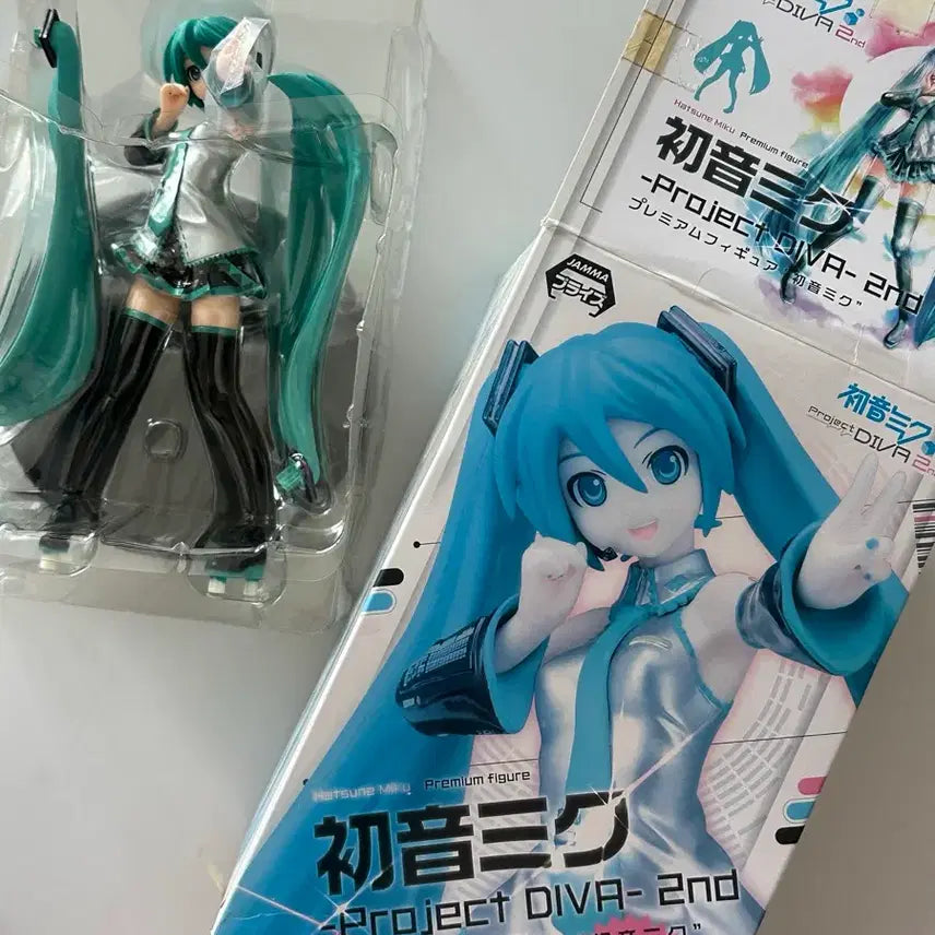 [BUNJANG] Hatsune Miku Project DIVA 2nd Premium Classic Bishoujo Figure / 하츠네미쿠 프디바 2nd 프리미엄 고전 미소녀 피규어