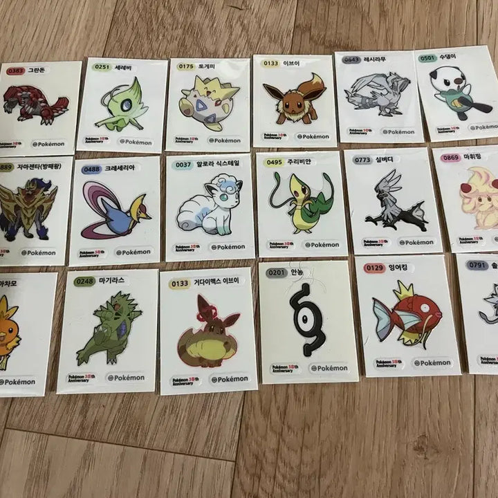 [BUNJANG] Pokemon Bread Stickers (Sealed &amp; Unsealed) / 포켓몬빵 띠부씰 교환 및 판매 합니다