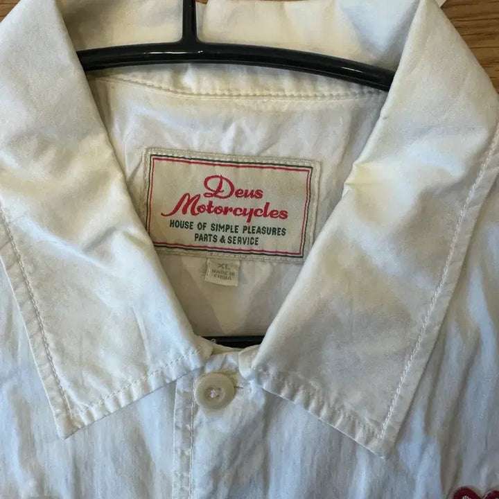 [BUNJANG] Deus Ex Machina Short Sleeve Shirt Ivory / deus 데우스 엑스 마키나 셔츠
