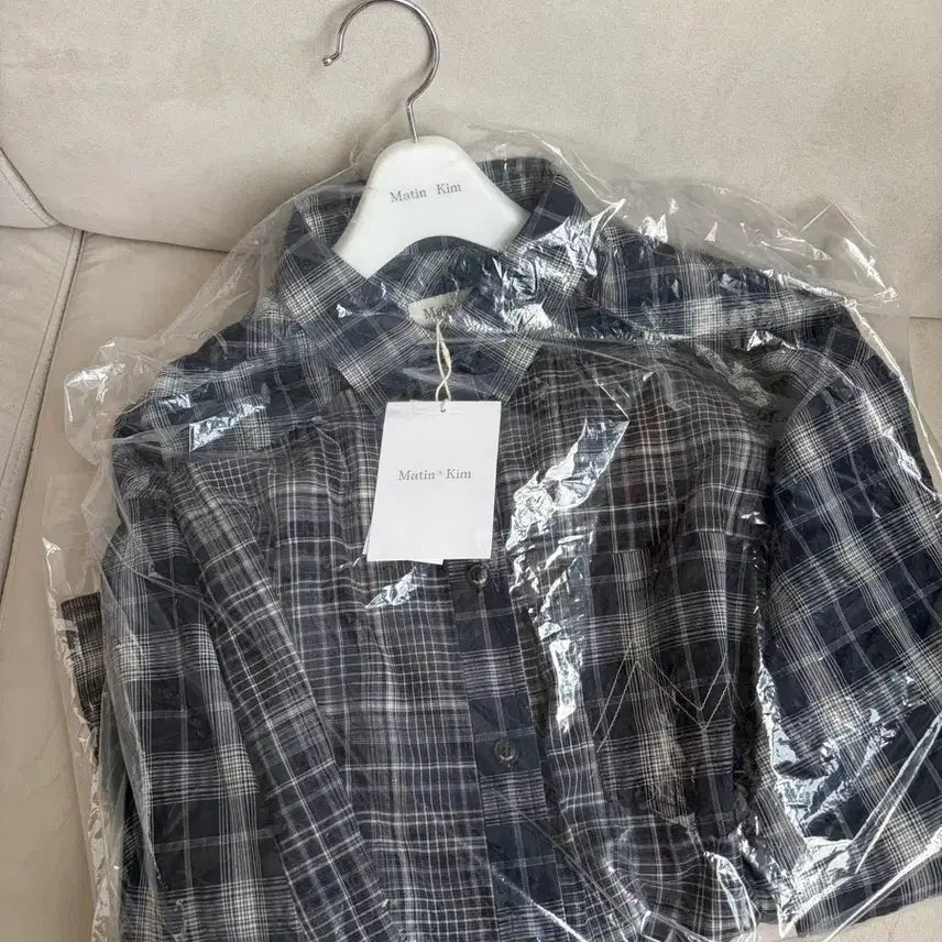 [BUNJANG] Matinkim Oversized Check Shirt / 마뗑킴 오버핏 셔츠 / 새상품/ 택ㅇ