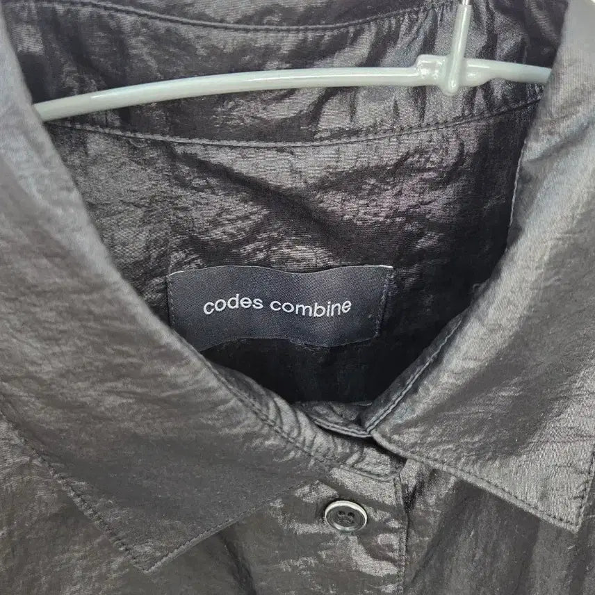[BUNJANG] Codes Combine Glossy Shirt Jacket / 코데즈컴바인 글로시 셔켓