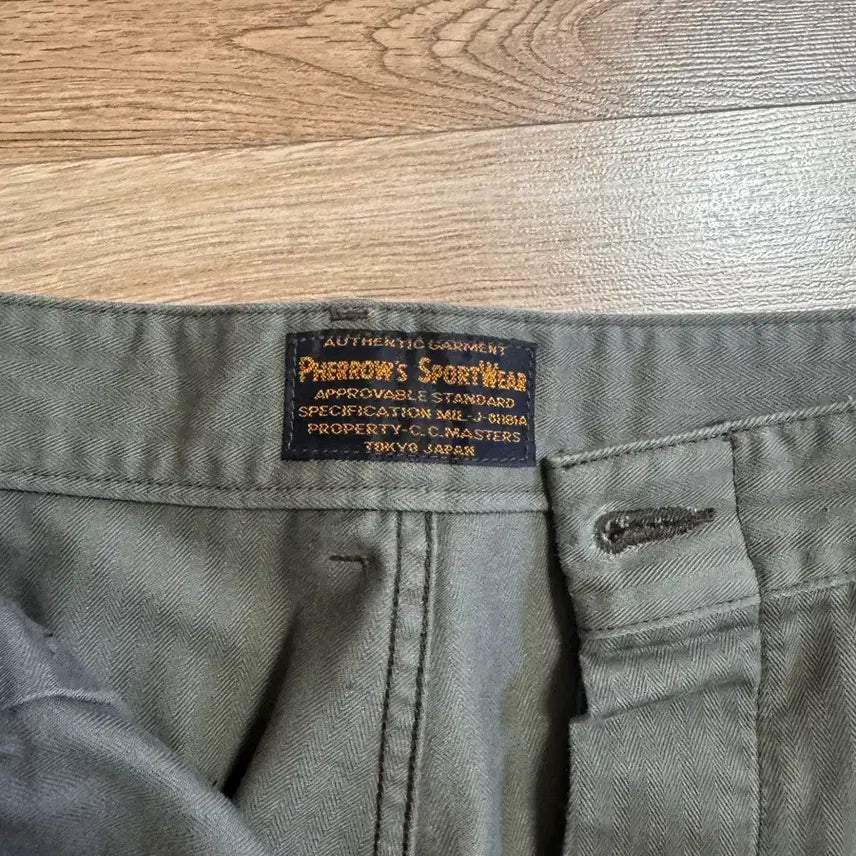 [SOLD OUT] 페로우즈 헤링본 퍼티그 팬츠 36사이즈 ( 더블알엘, rrl 헤링본 비슷