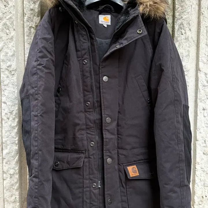 [BUNJANG] Carhartt Hooded Padded Jacket / 칼하트 패딩자켓[XS,겨울패딩]