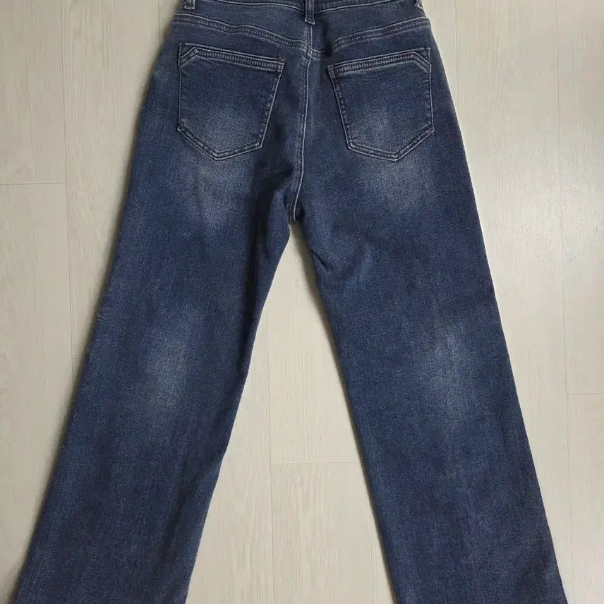 [BUNJANG] Wide Leg Denim Pants / 청바지 데님 와이드 팬츠  (64-88)