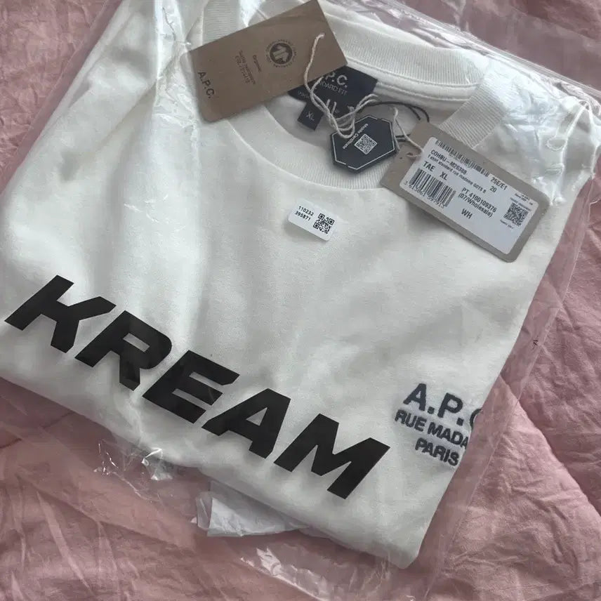 [BUNJANG] A.P.C. Le Madame T-Shirt White XL / A.P.C. 르 마담 티셔츠 화이트 XL