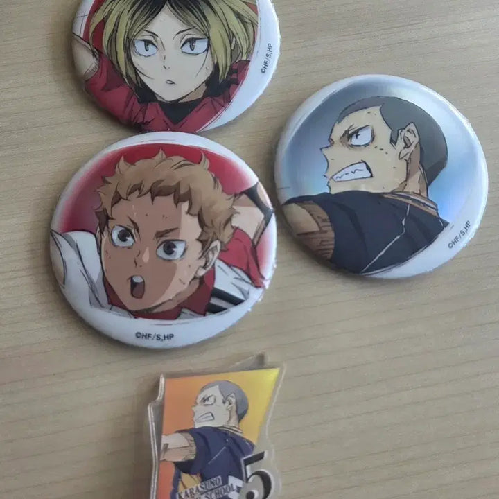 [BUNJANG] Haikyuu!! Kenma Kozume Large Can Badge (Daiso Collaboration) / 하이큐 켄마 다이소 빅 캔뱃지