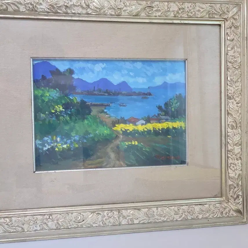 [BUNJANG] Oil Painting Landscape Framed Art / 액자 풍경 유화 그림