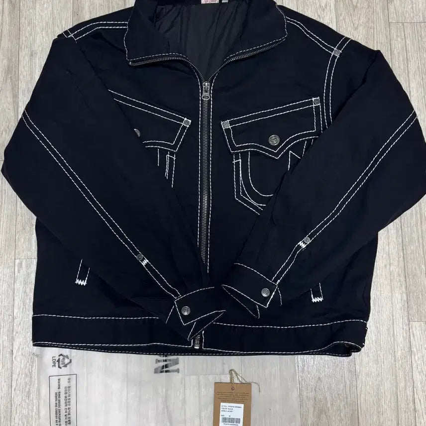 [BUNJANG] True Religion Noble Jacket Black (M) / M 트루릴리전 노블 자켓 블랙