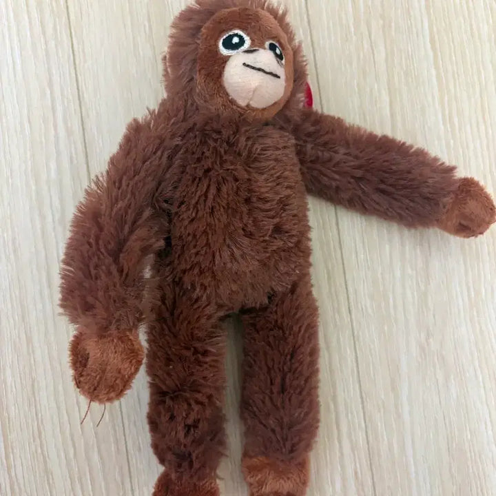 [BUNJANG] Brown Fur Orangutan Plush Keychain Doll / 갈색 털 원숭이 오랑우탄 키링 인형 우탄이 팔아요!