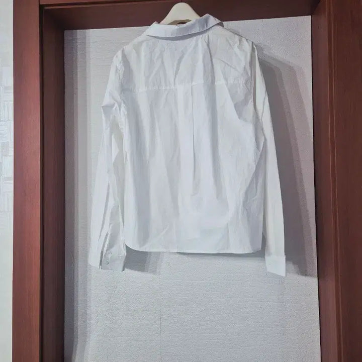 [BUNJANG] Collection White Long-Sleeve Shirt / 컬렉션 화이트 긴팔 셔츠 (새상품)