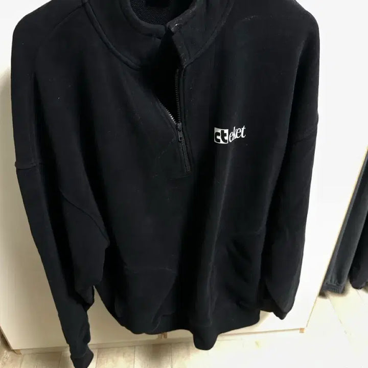 [BUNJANG] Teket Sweatshirt Black L / 테켓 맨투맨 블랙 L