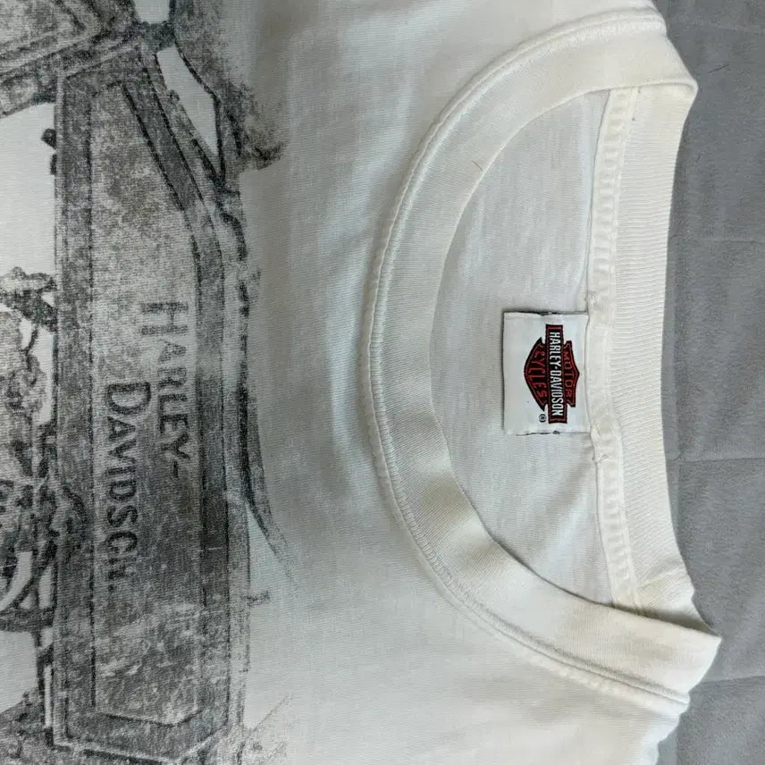 [BUNJANG] Harley-Davidson Vintage Short Sleeve T-Shirt / 할리데이비슨 빈티지 반팔